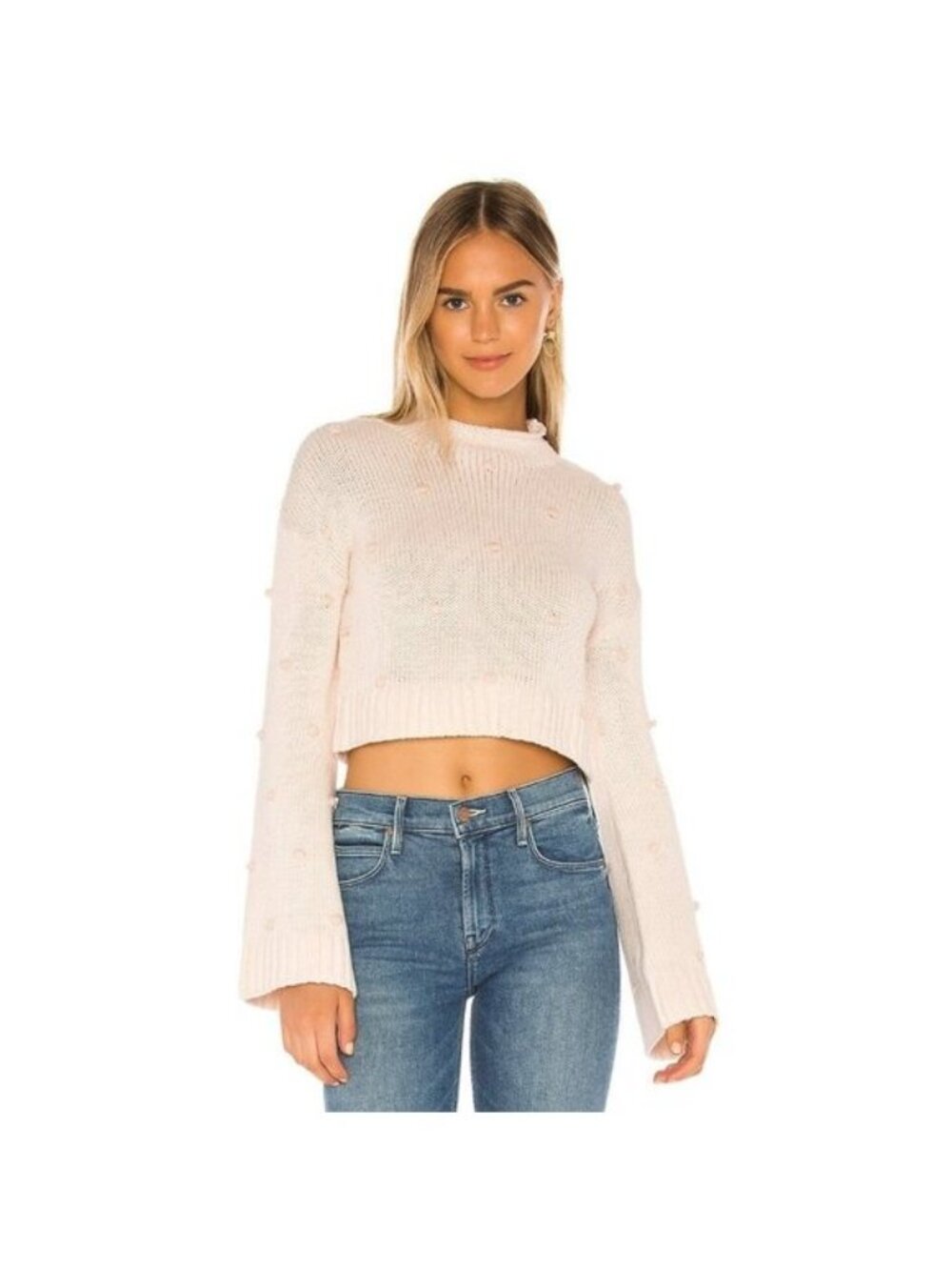 Majorelle Sonia Sweater Knit Crop Sweater